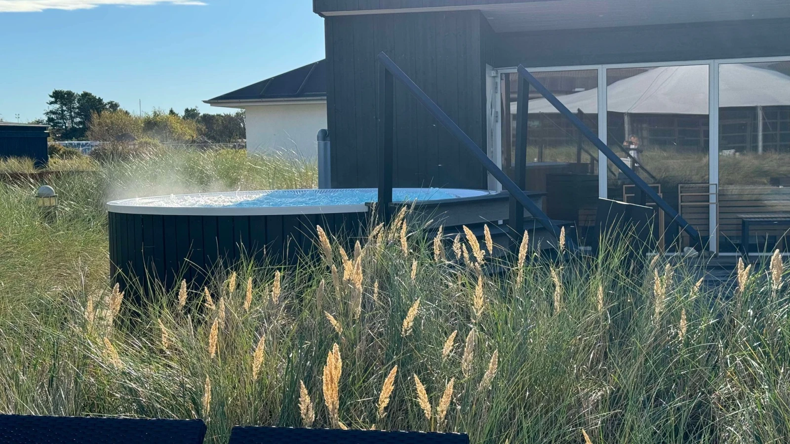 Spabad og sauna en sommerdag på Color Hotel Skagen